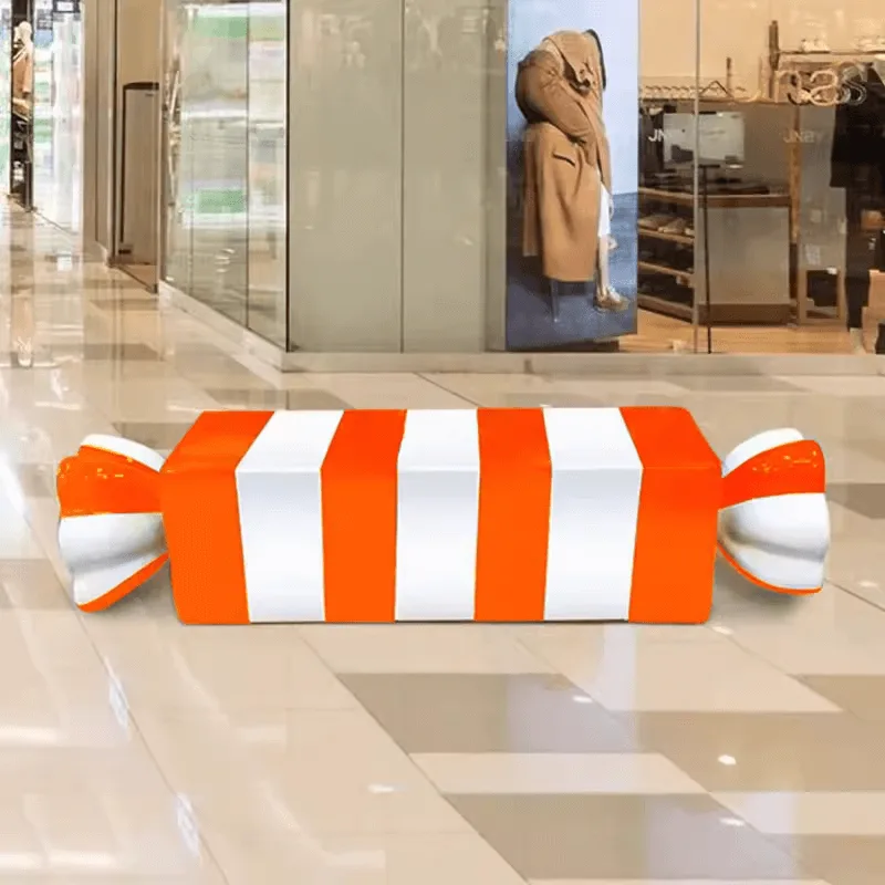 Shopping Mall Bench | Indoor FRP Bench, Chairs Seats – custom retail display image 2