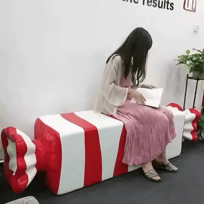 Shopping Mall Bench | Indoor FRP Bench, Chairs Seats – custom retail display image 62
