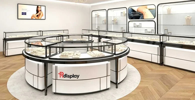 Retail Store Display Cases Glass Counters – custom retail display image 65