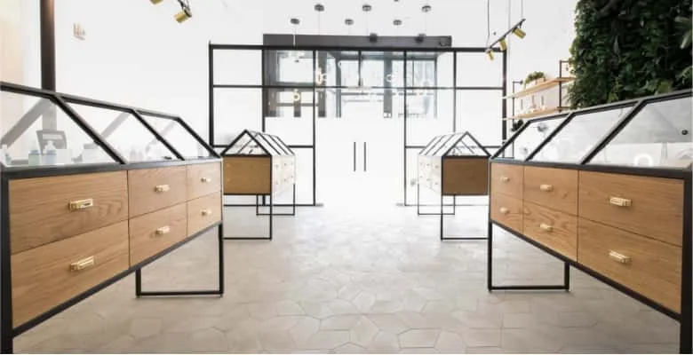 Cannabis Dispensary Displays, Retail Cases Store Fixtures – custom retail display image 10