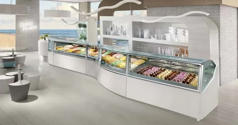 Ice Cream Shop Displays, Furniture Decoration – custom retail display image 14
