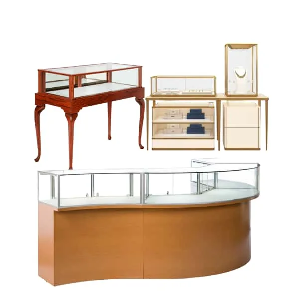 Jewelry Store Displays, Cases Retail Furniture – Glass cases & showcases image 1