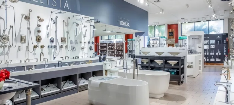 Plumbing Shop Showroom Design Custom Plumbing Displays – custom retail display image 2