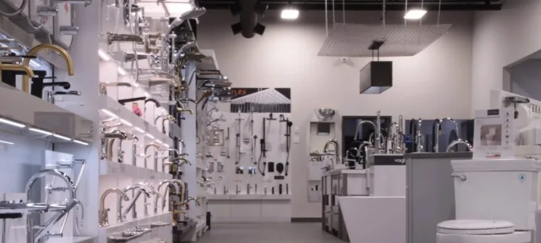Plumbing Shop Showroom Design Custom Plumbing Displays – custom retail display image 3