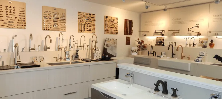 Plumbing Shop Showroom Design Custom Plumbing Displays – custom retail display image 4