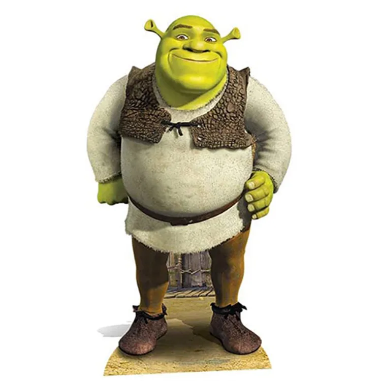 Life Size Shrek Statues For Sale | Custom FRP Anime Figure – custom retail display image 5