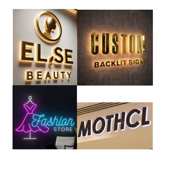 Clothing Store Displays, Furniture Store Fixtures – Backlit Signages image 14