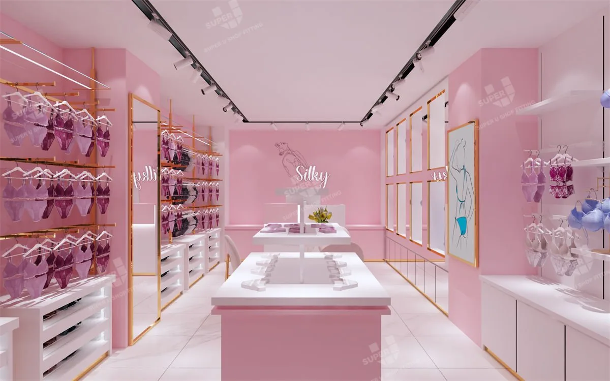 Lingerie Shop Design, Displays Store Fixtures – custom retail display image 4