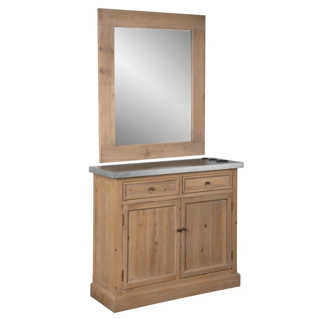 Single Sided Barber Salon Styling Stations – custom retail display image 17
