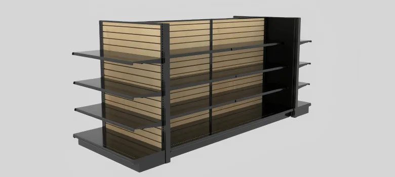 Slatwall Gondolas | Retail Shelving Display Fixtures – custom retail display image 10
