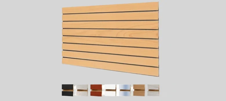 Slatwall Panels Boards | Black, White, Grey, Wood More – custom retail display image 3