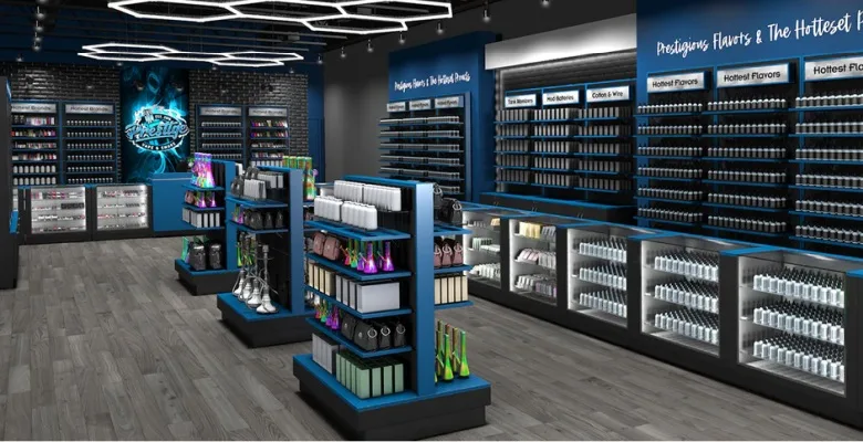 Smoke Shop Displays, Interior Designs Furniture – custom retail display image 13