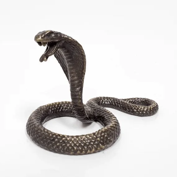 Snake Sculptures Statues | Bronze Art – custom retail display image 4