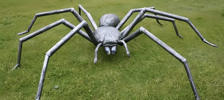 Spider Sculptures Statues For Sale | Metal Frp – custom retail display image 4
