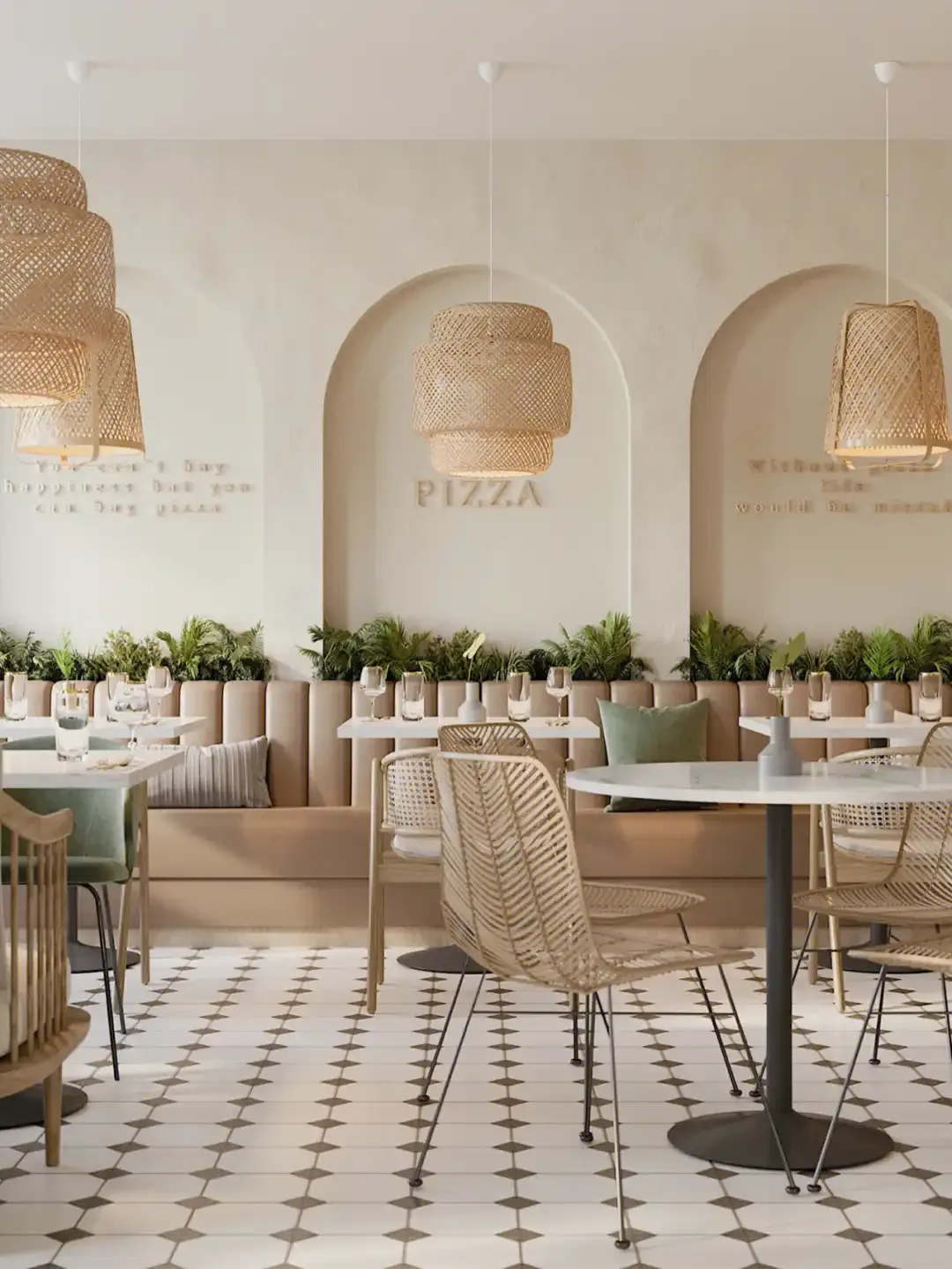 Pizza Shop Design | Pizza Store Counters, Displays Furniture – Retail Pizza store company design custom fast food stand black