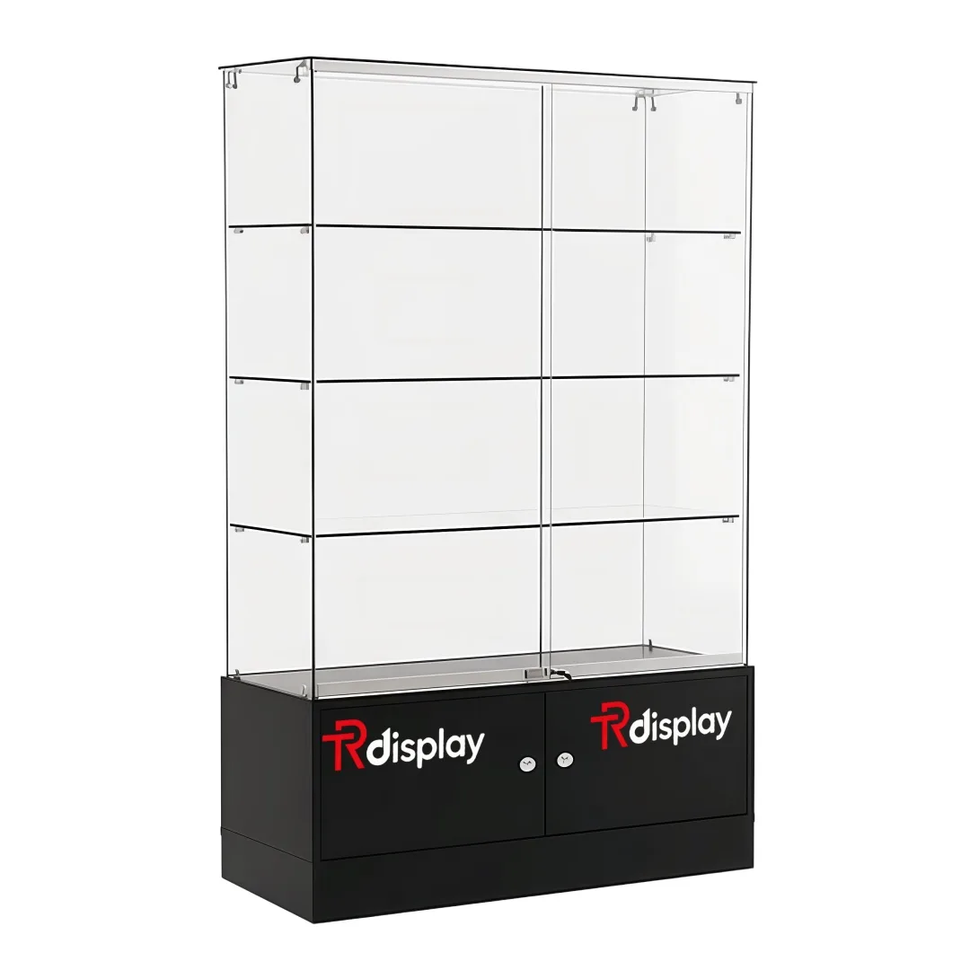 Frameless Glass Display Cases Cabinets – custom retail display image 15