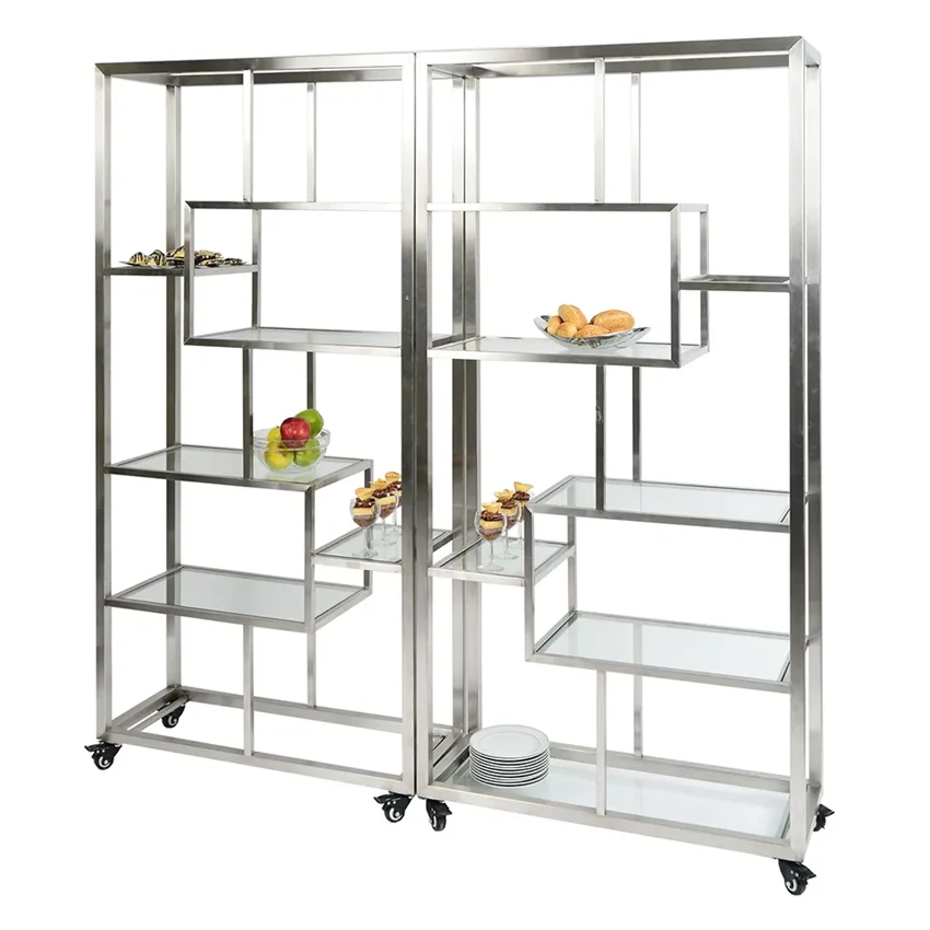 Custom Stainless Steel Racks for Shop Kitchen – custom retail display image 2