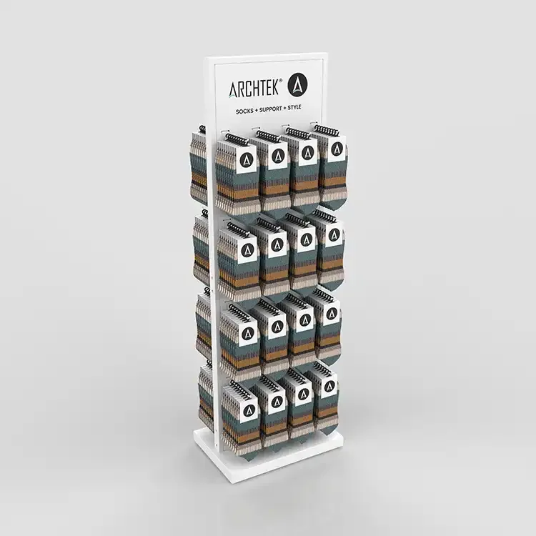 Socks Shop Design, Displays Rack Fixtures – custom retail display image 14