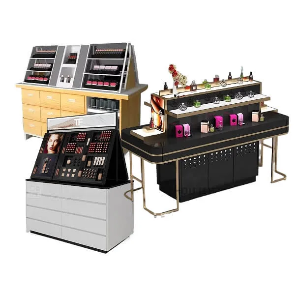 Cosmetic Makeup Display Stand Unit For Cosmetic Retail Shops – custom retail display image 110