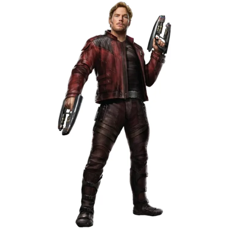 Star-Lord fiberglass Statues2 (1) Full Size Star-Lord Statues | 1:1 Guardians of the Galaxy – custom retail display image 5