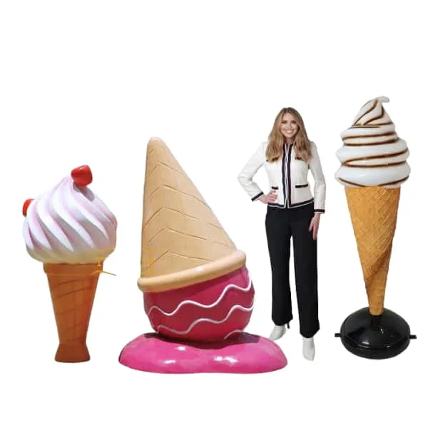 Ice Cream Shop Displays, Furniture Decoration – Statues & Sculptures image 8