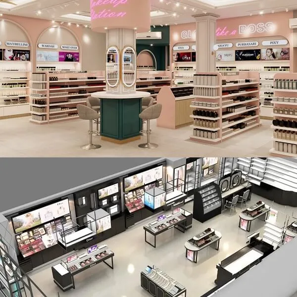 Cosmetic Makeup Retail Displays | Beauty Store Fixtures – custom retail display image 11
