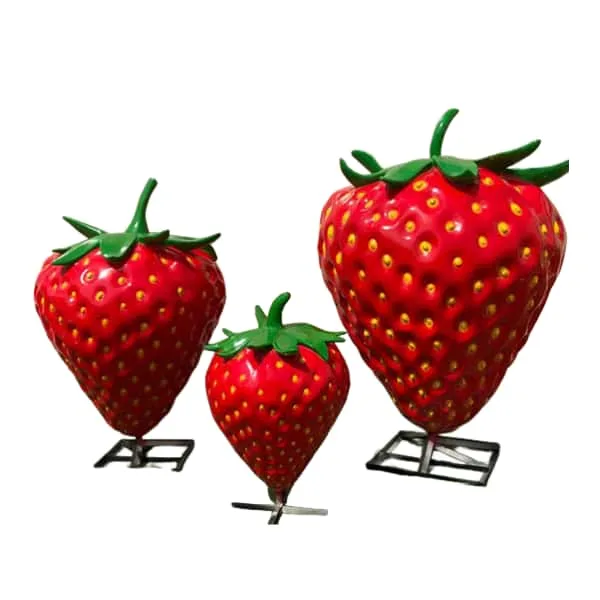 Fruit Vegetables Props | Life Size Statues For Sale – Strawberry Statues image 4