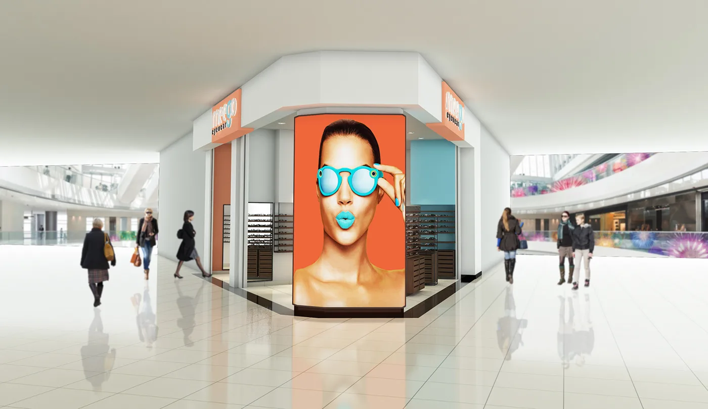 Sunglasses Shop Design, Displays Decoration – Optical Shop Decoration Solution Customized Luxury Display Furniture image 11