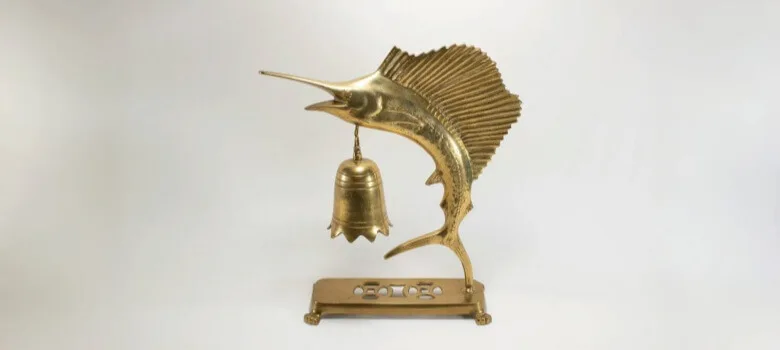 Swordfish & Marlin Satue (5) Swordfish Marlin Satues | Bronze Stainless Steel – custom retail display image 3