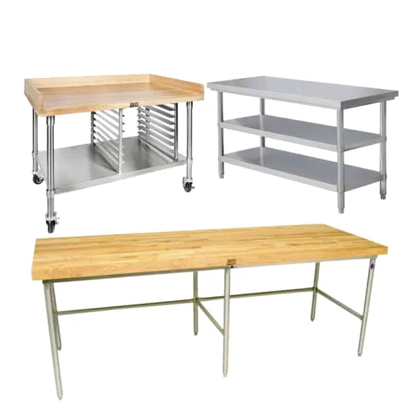 Bakery Displays, Furniture Store Fixtures – Working Table & Bench image 4