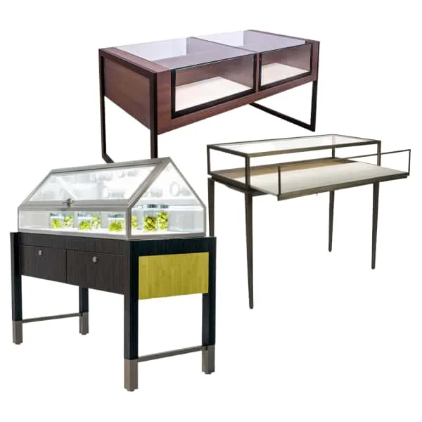 Cannabis Dispensary Displays, Retail Cases Store Fixtures – Dispensary Display Table image 4