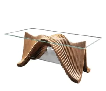 Parametric Table For Sale | Wooden Coffee Table – custom retail display image 7