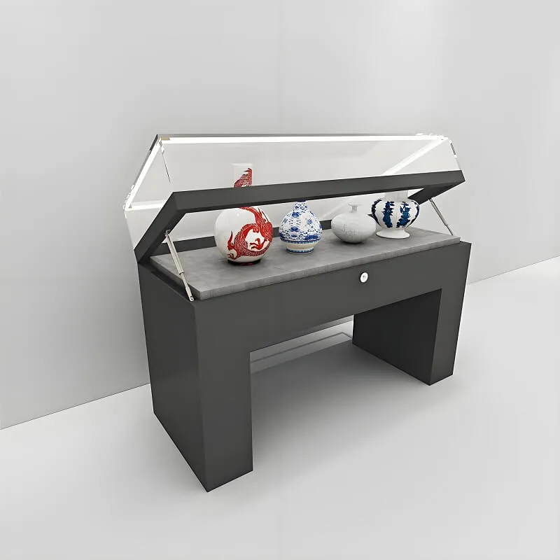 Table Top Display Casse | Museum Jewelry – custom retail display image 1