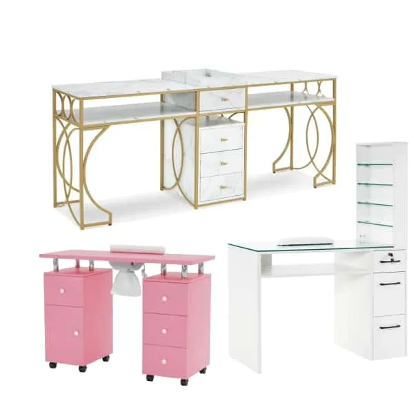 Salon Furniture Equipment For Sale – Custom Manicure Table image 15