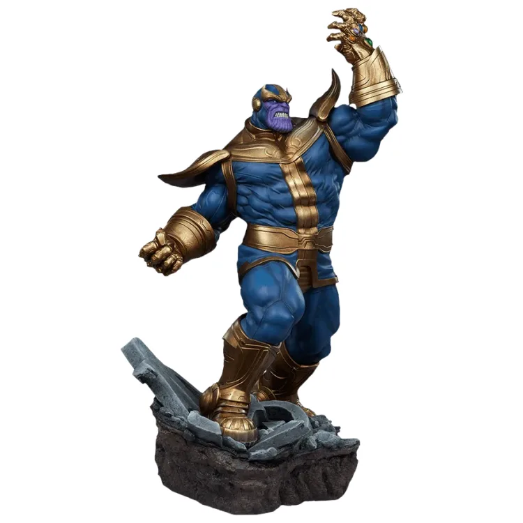 Thanos Sculptures | Life Size Marvel Action Figure Statues – custom retail display image 1