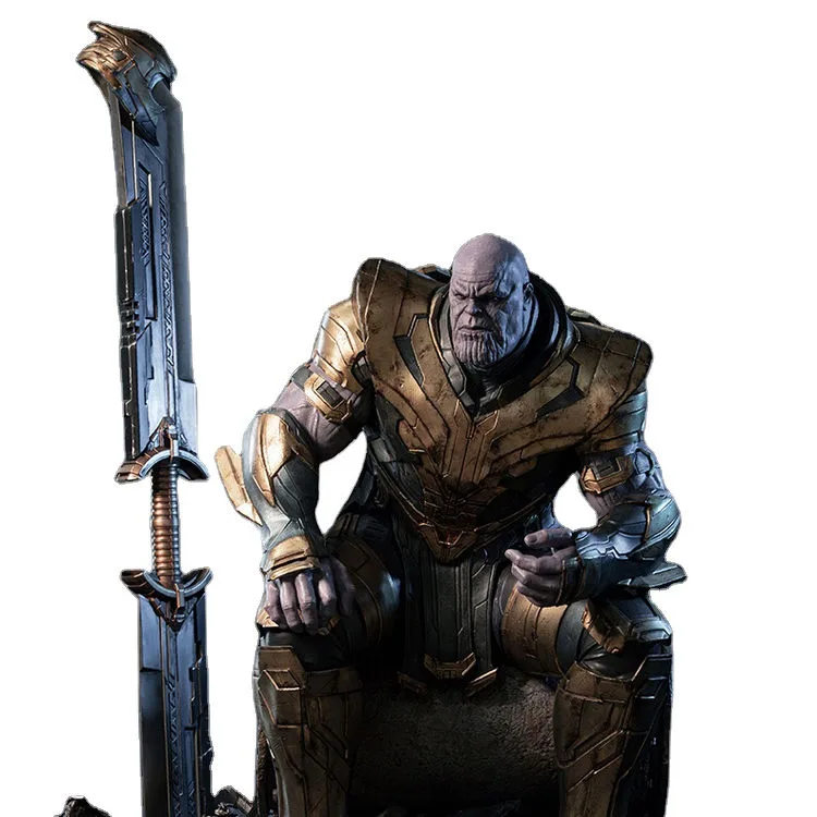 Thanos Sculptures | Life Size Marvel Action Figure Statues – custom retail display image 5
