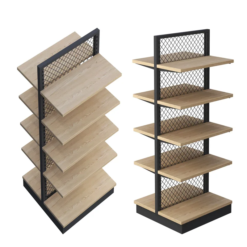 Custom Wooden Display Stands, Risers Racks For Retail Store – custom retail display image 4