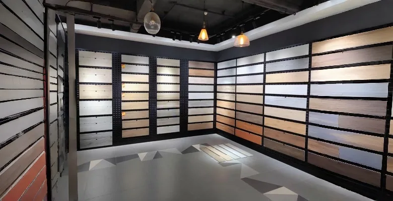 Ceramic Tile Showroom Design, Displays Metal Racks – custom retail display image 23