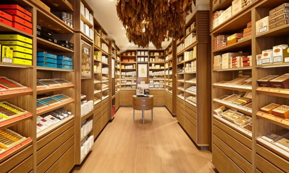 Smoke Shop Displays, Interior Designs Furniture – Tobacco Shop Design & Retail Fitout image 1