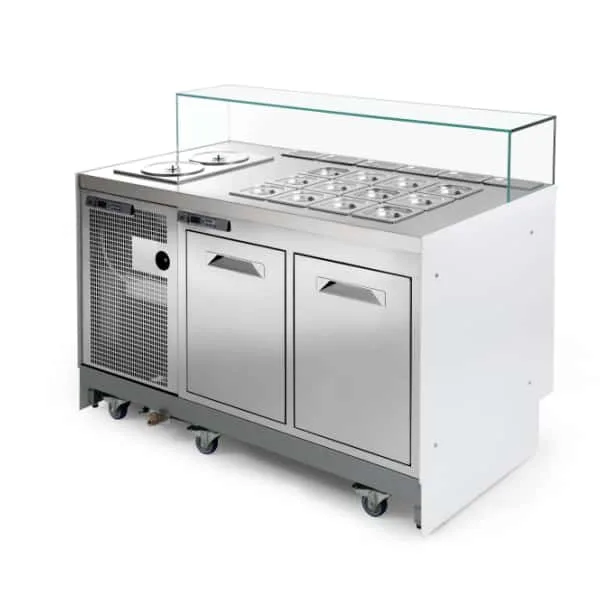 Ice Cream Shop Displays, Furniture Decoration – Yogurt Topping Bar image 4