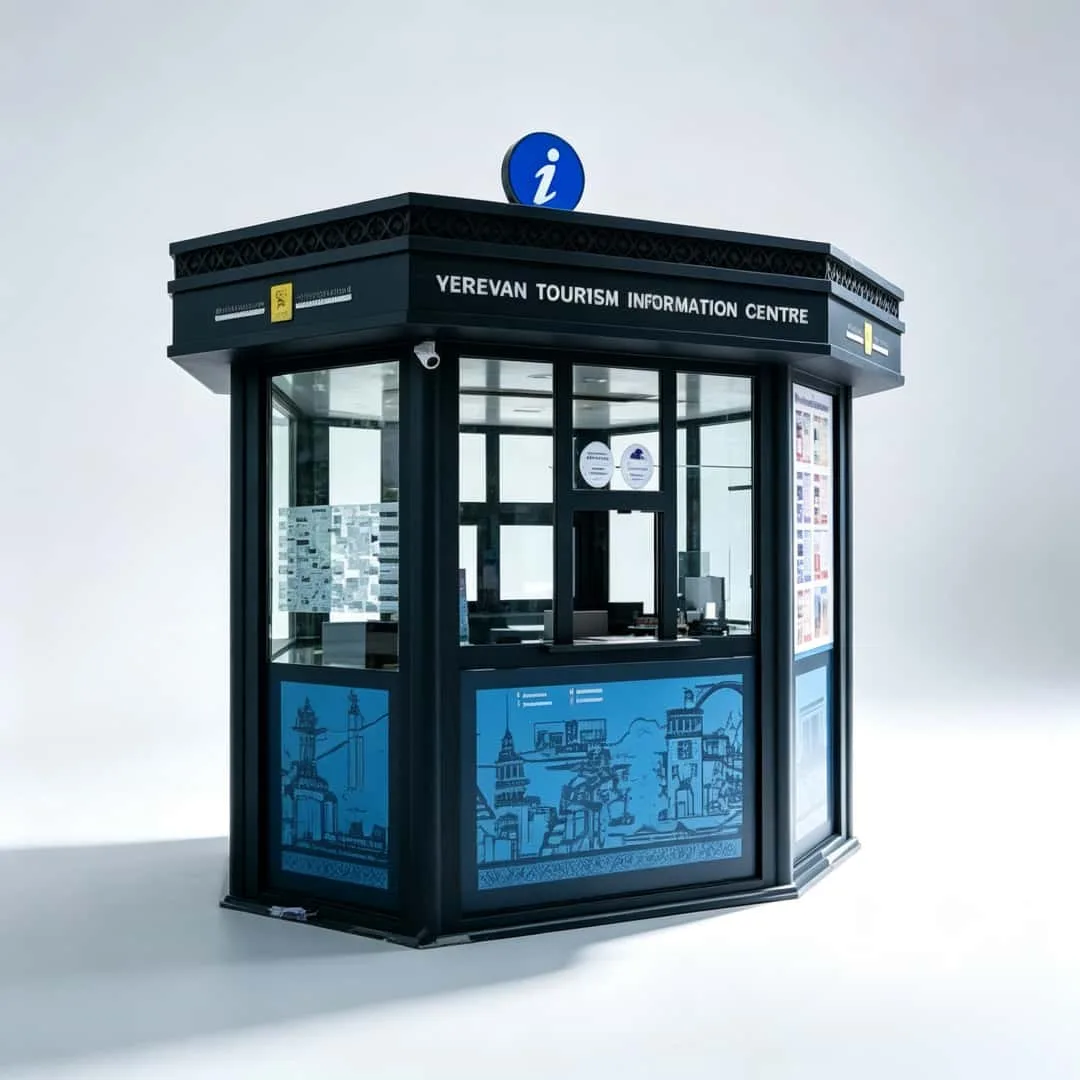 Outdoor Kiosk Booth For Sale | Custom Design – custom retail display image 8
