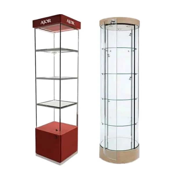 Cannabis Dispensary Displays, Retail Cases Store Fixtures – Tower Showcase image 1