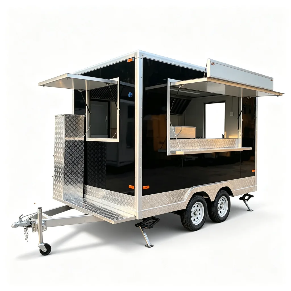 Custom Food Trailers For Sale – custom retail display image 18