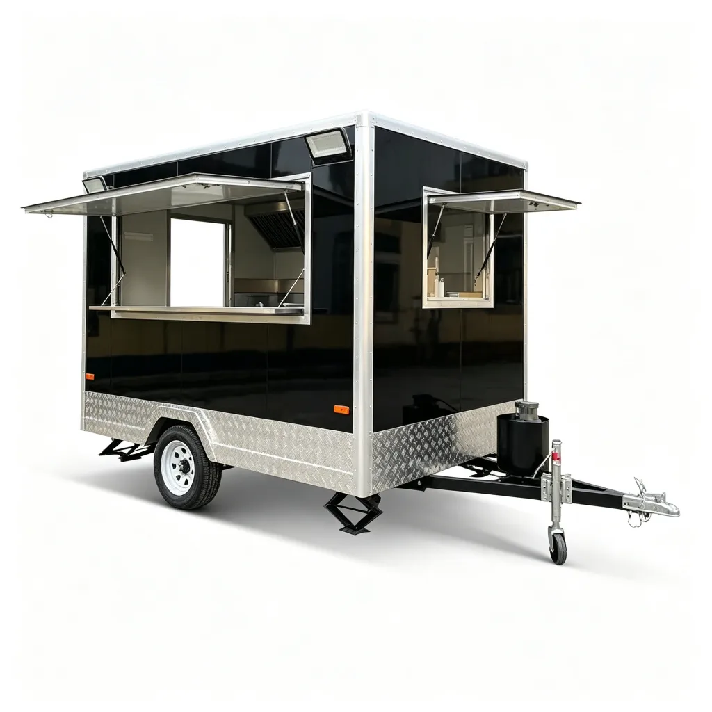 Custom Food Trailers For Sale – custom retail display image 17