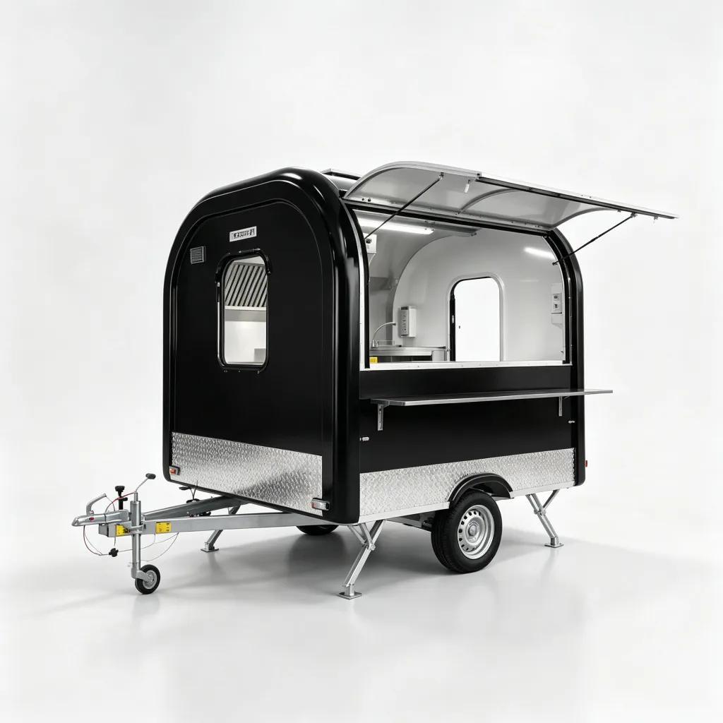 Custom Food Trailers For Sale – custom retail display image 14
