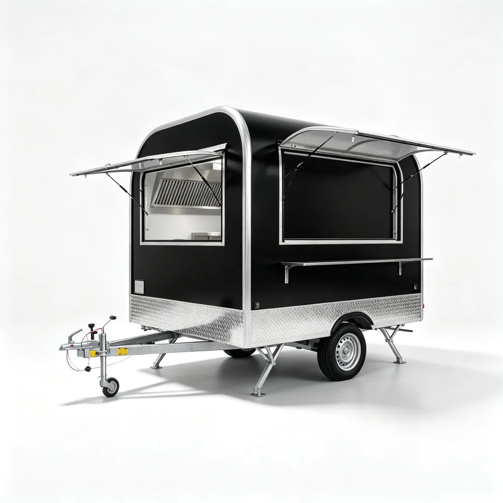 Custom Food Trailers For Sale – custom retail display image 13
