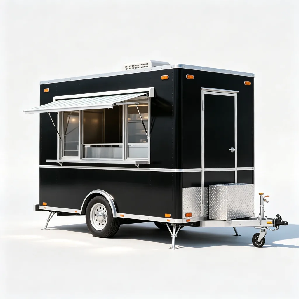 Custom Food Trailers For Sale – custom retail display image 5
