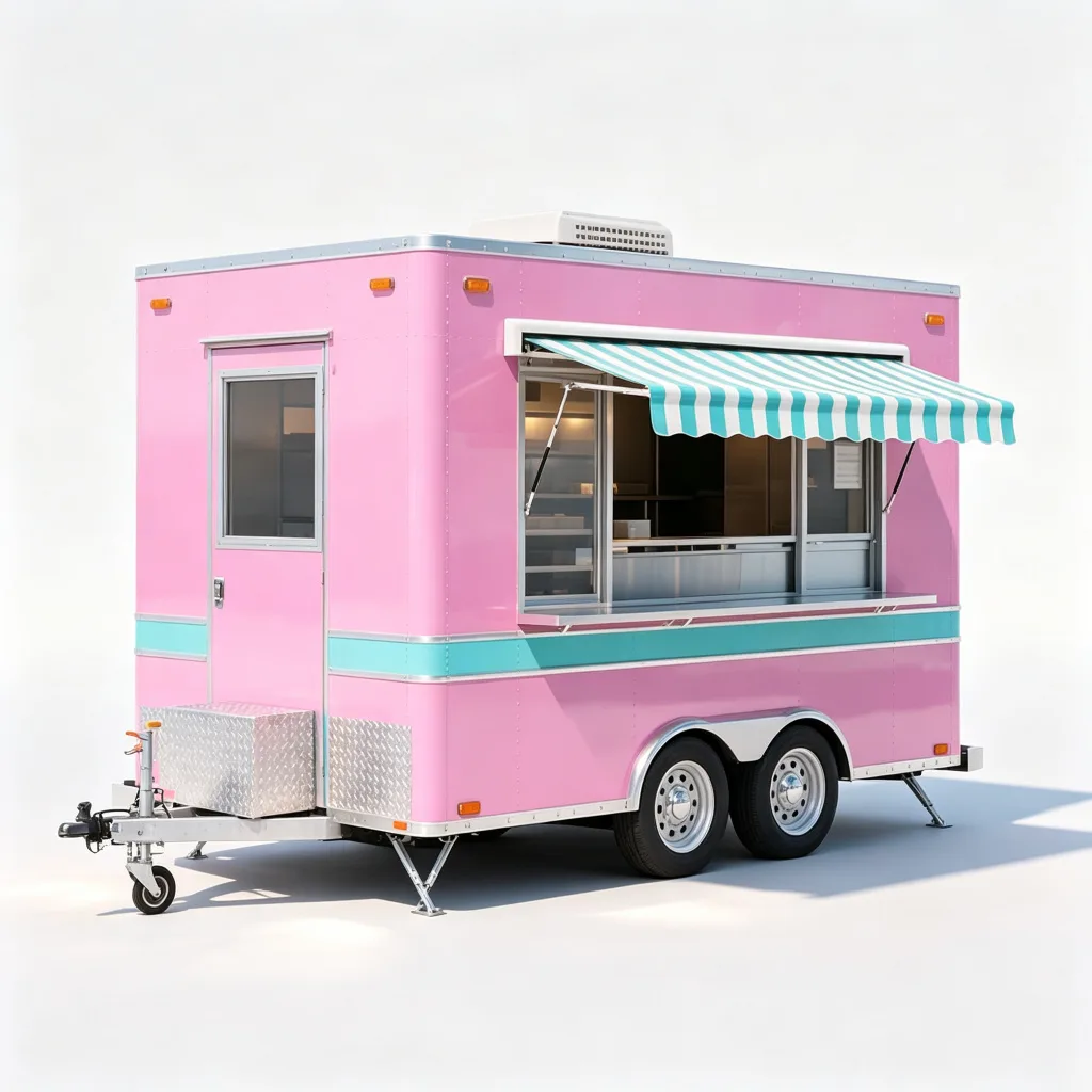 Custom Food Trailers For Sale – custom retail display image 1
