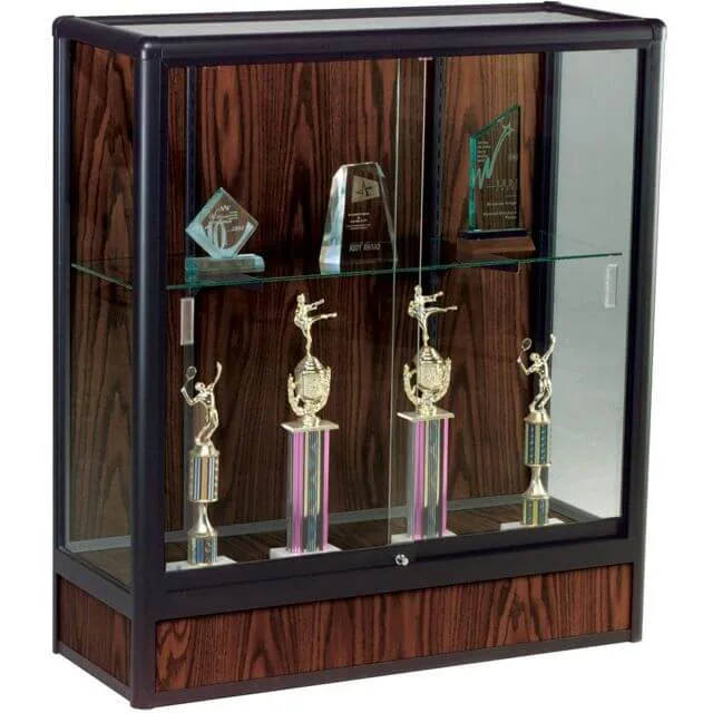 Trophy Display Cases Cabinets For Sale | School Office Showcases – custom retail display image 1