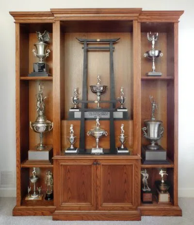 Trophy Display Cases Cabinets For Sale | School Office Showcases – custom retail display image 22